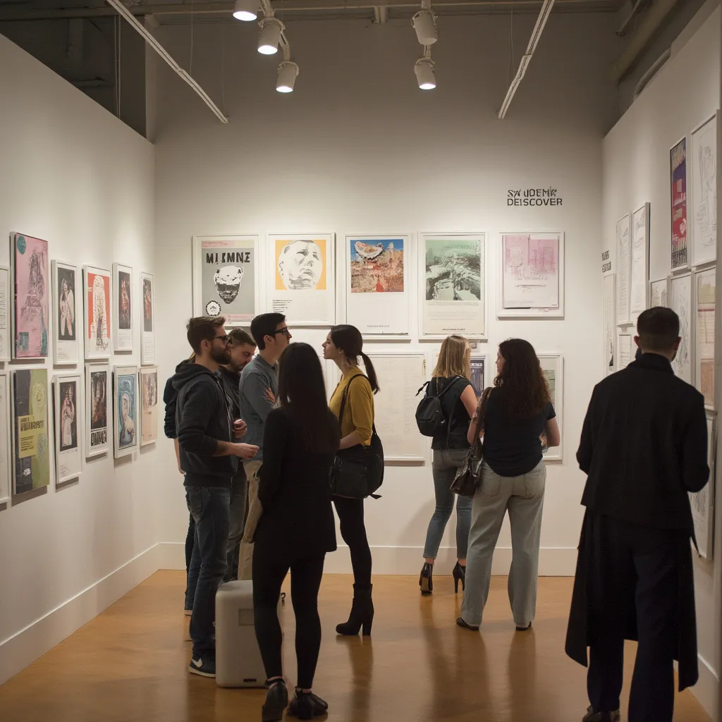 Выставка студенческих работ в Design School Georgia